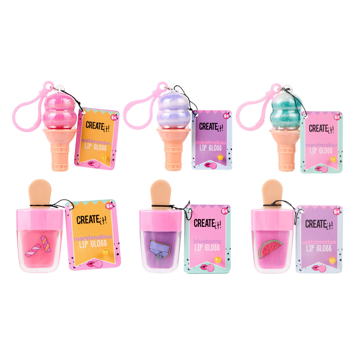 Create it! candy explosion lipgloss lollipop