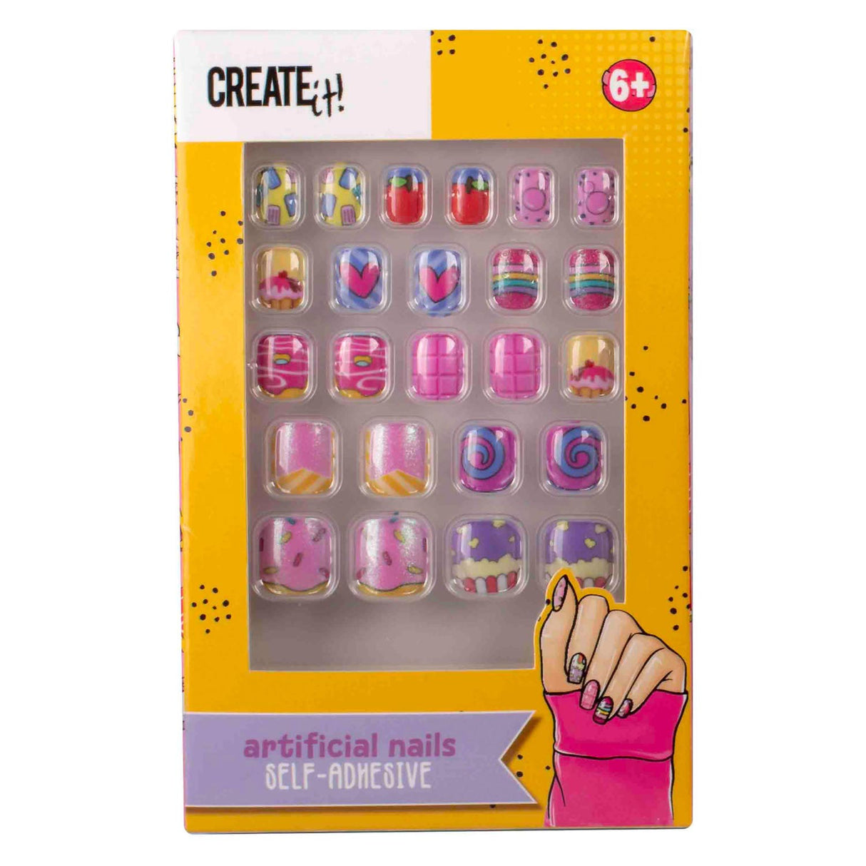 Create It! Candy Explosion Kunstnagels Zelfklevend