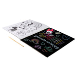 Canenenco Minnie Mouse Scratch Arts Colorbook