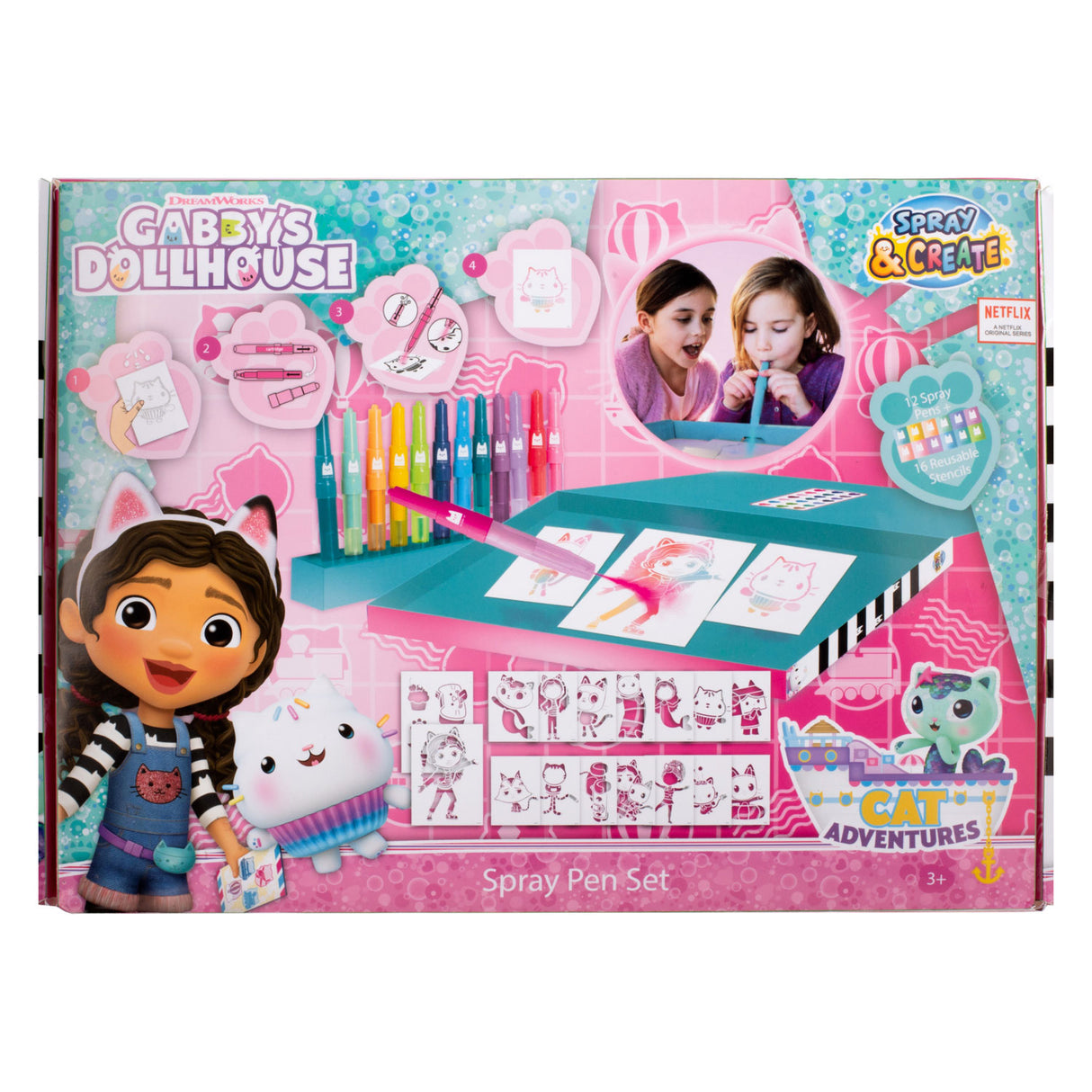 Canenco Gabbys dollhouse blaaspennen set Deluxe