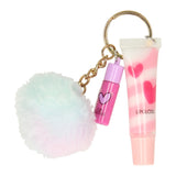 Create it! lip gloss keychain set