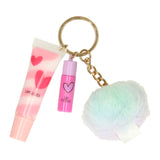 Create it! lip gloss keychain set