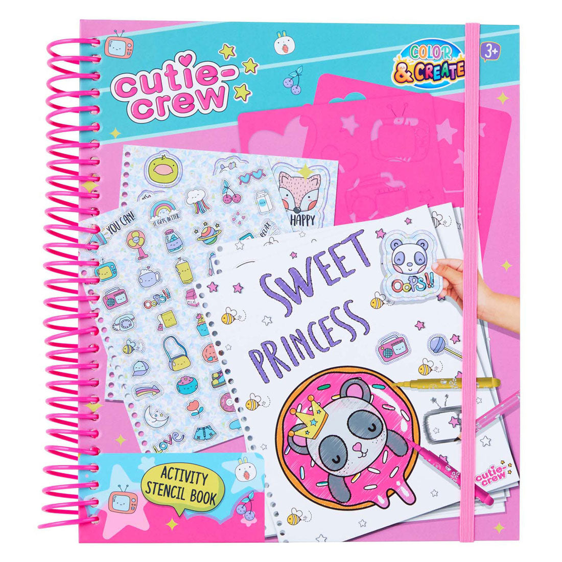 Canenco Cutie Crew Template Activities Color Livre