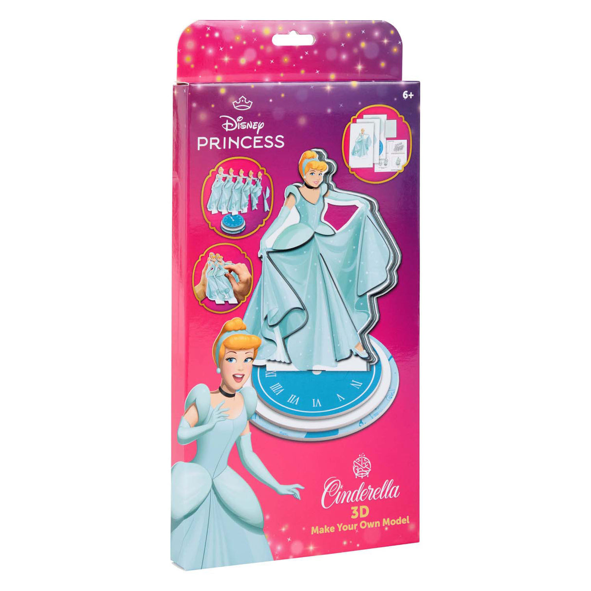 Disney Princess Askepott Lag din egen 3D -figur