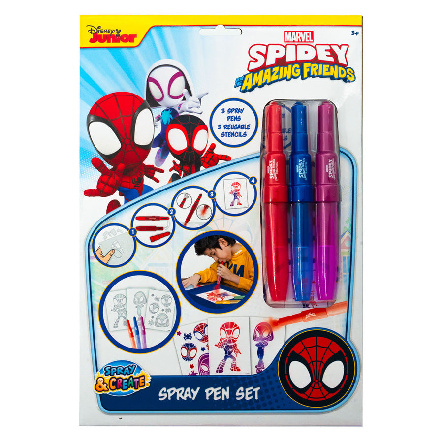 Canenco Spidey Blaaspencen Set