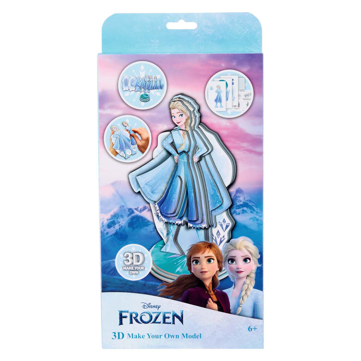 Disney Frozen crea la tua figura 3D ELSA