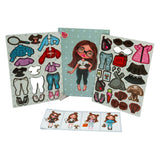 Canenco I am dressing doll Magnetic Julia