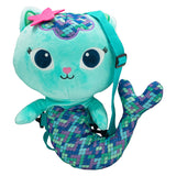 CANCO GABBYS POPPENHUUS BACKPACK 3D PLUCHE MERCAT