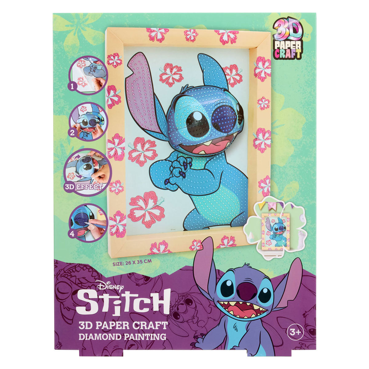 Canenco Stitch 3d Diamond Painting Set