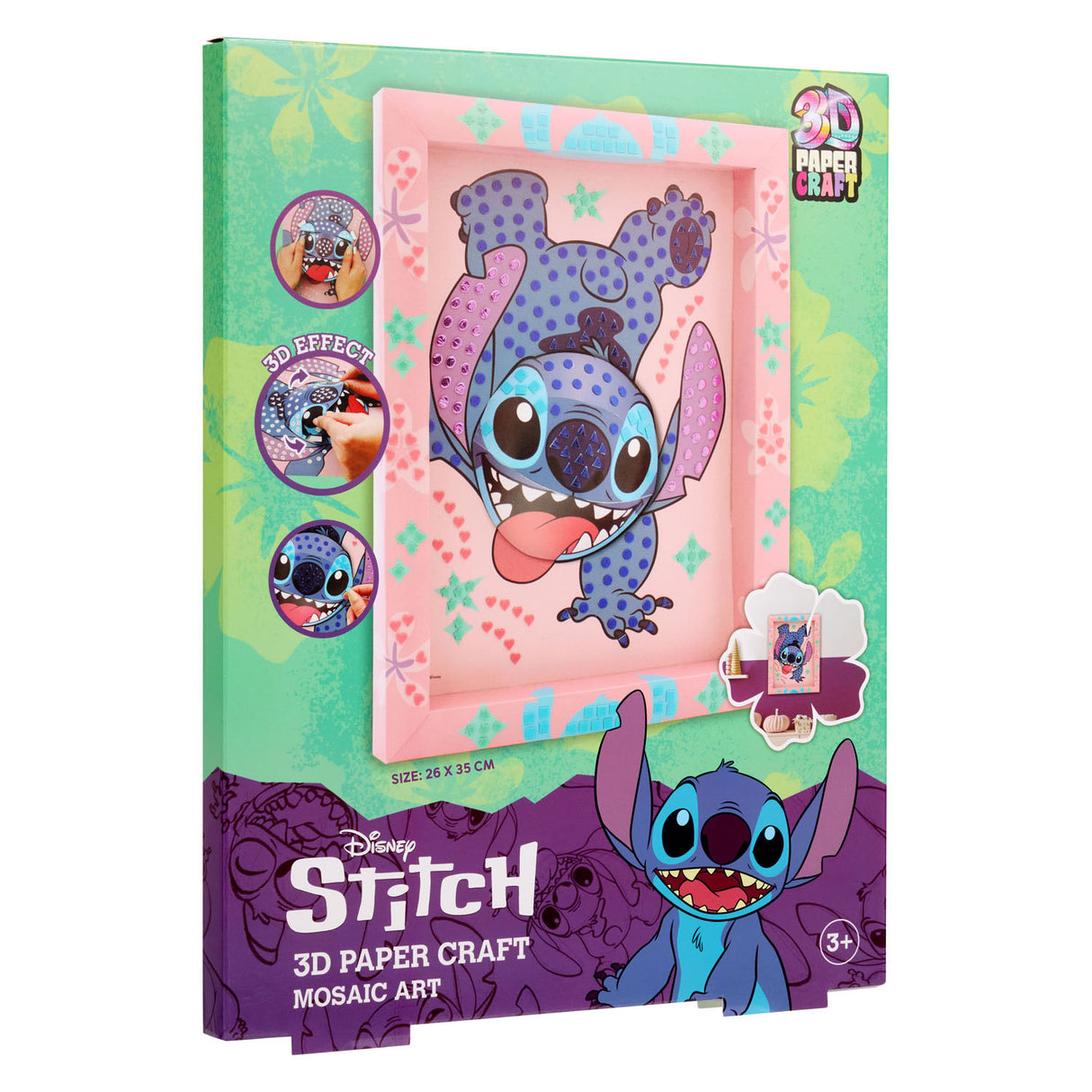 CautCho Stitch 3D Mosaic Art Craft Set