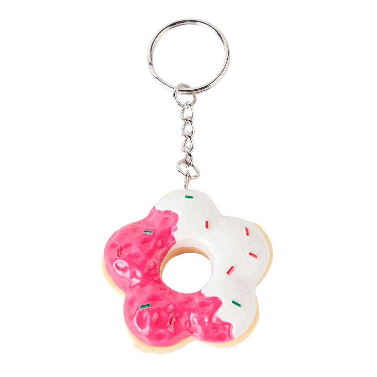 Canenco create it! candy explosion donut lip balm keychain