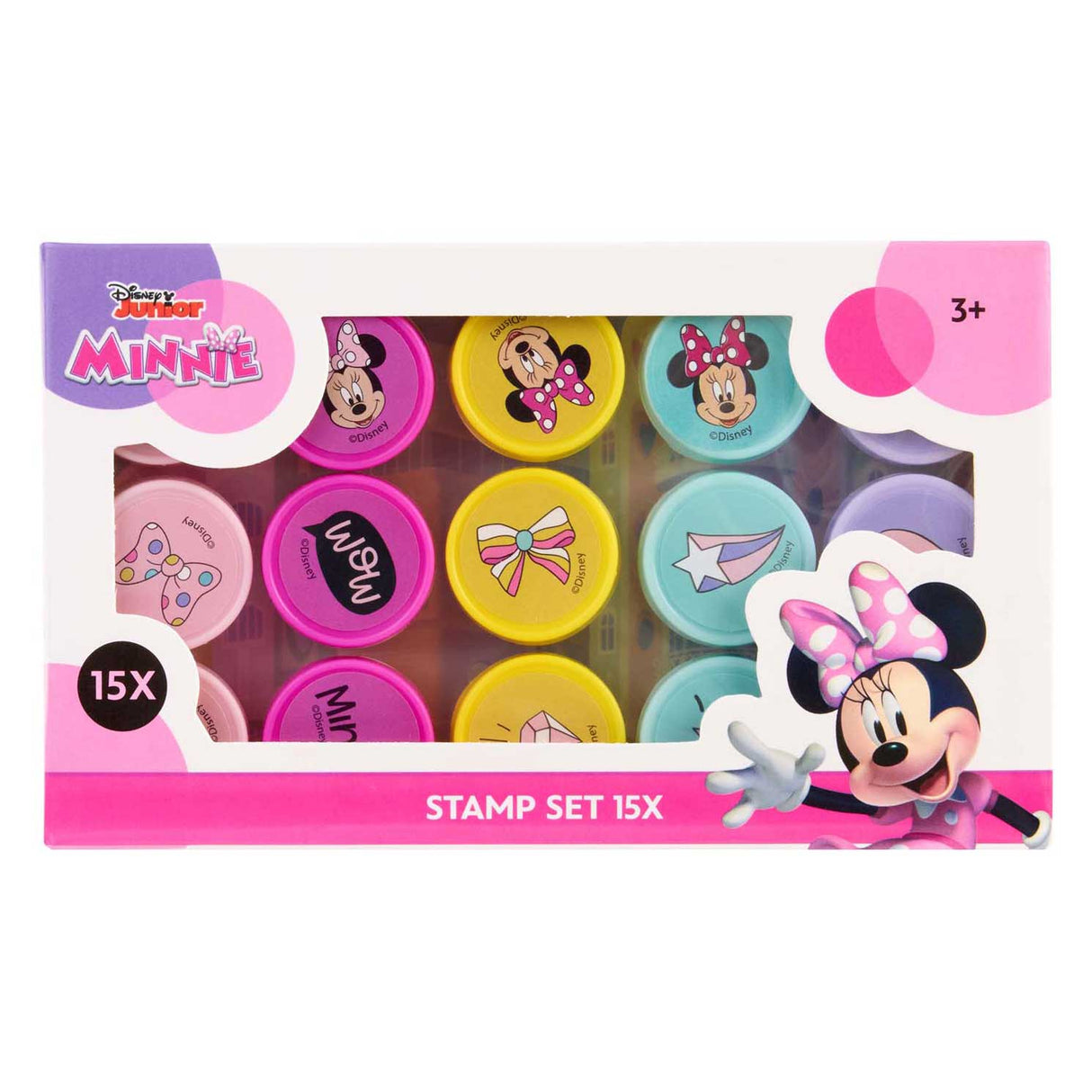 Canenco minnie mouse stamp set, 15pcs.