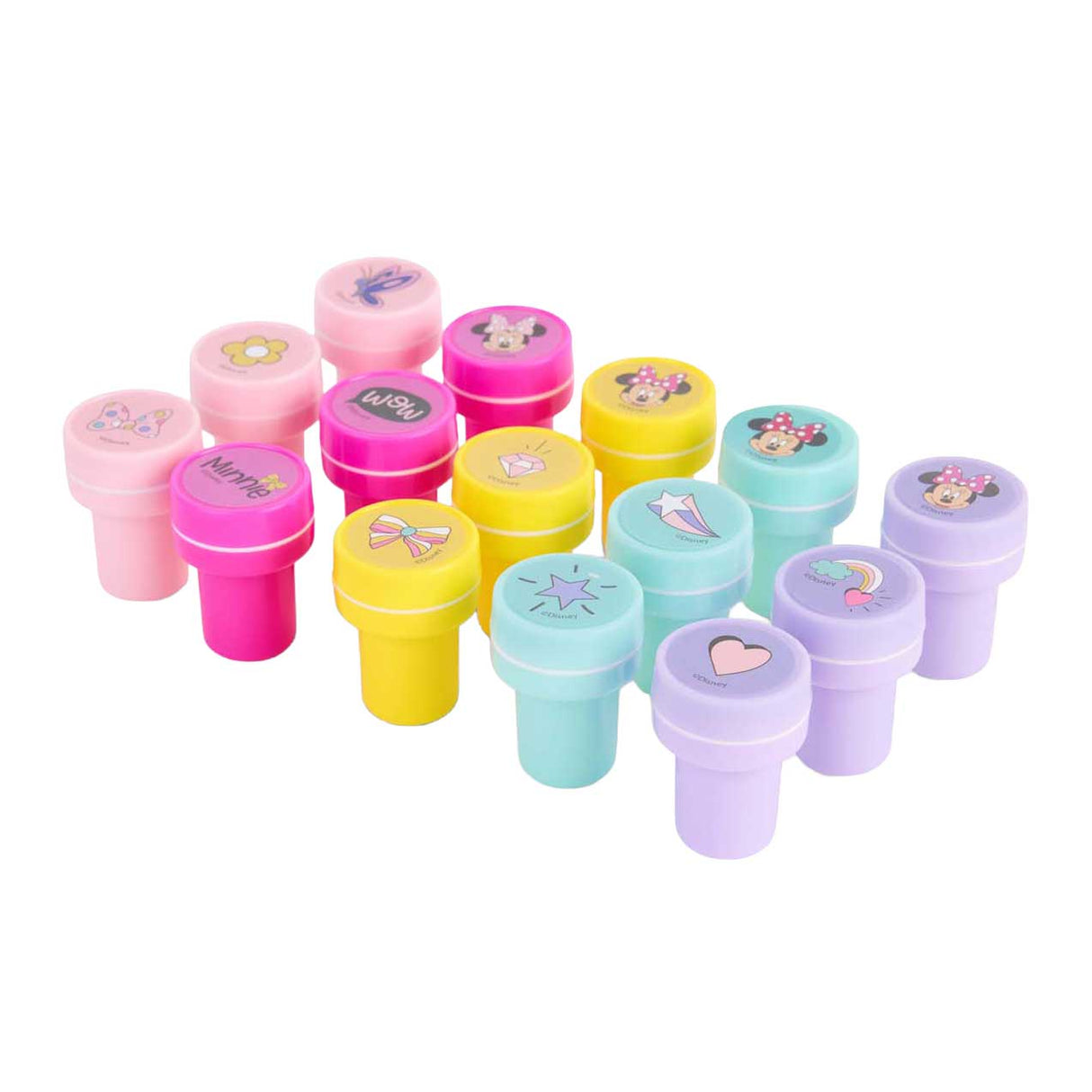 Canenco minnie mouse stamp set, 15pcs.