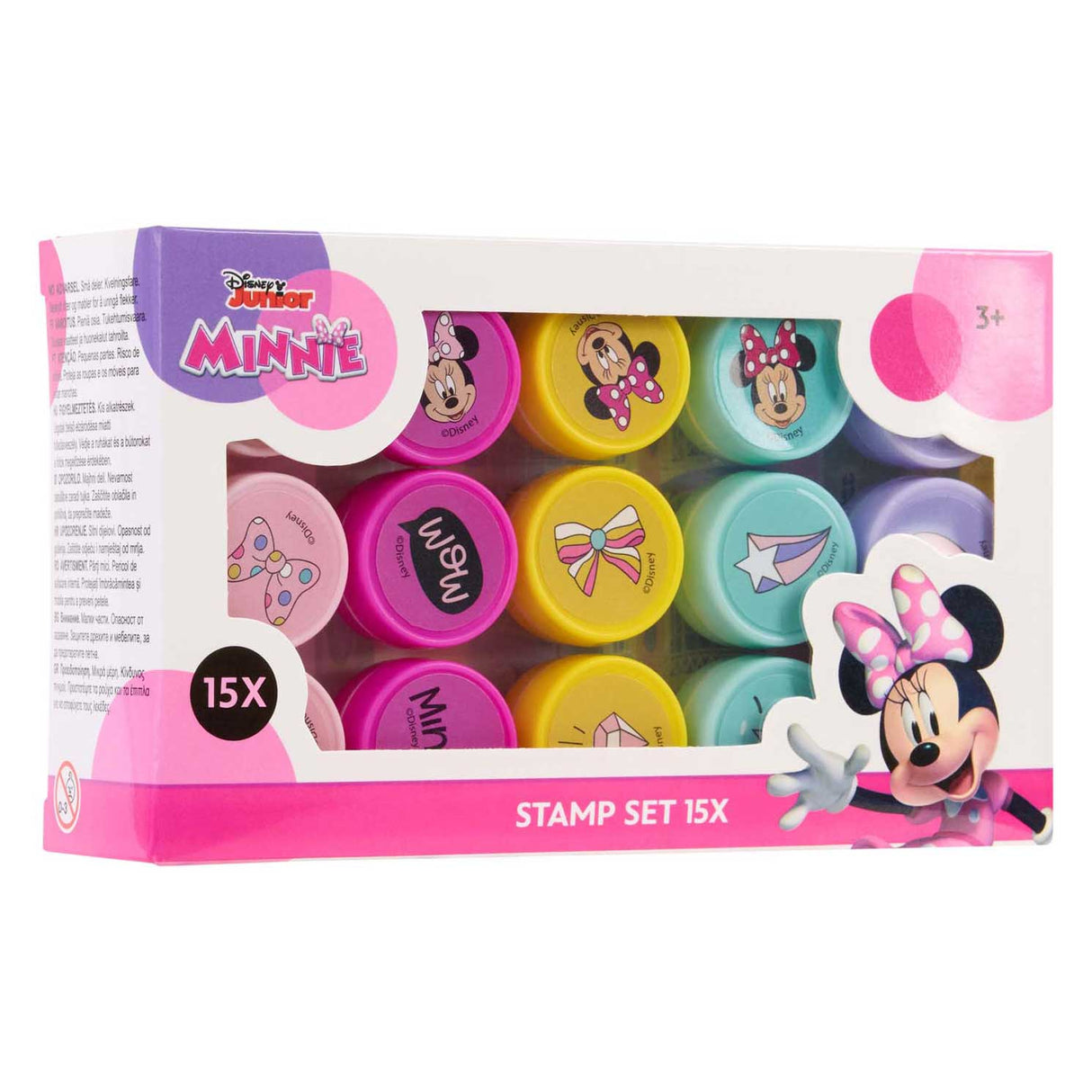 Canenco minnie mouse stamp set, 15pcs.
