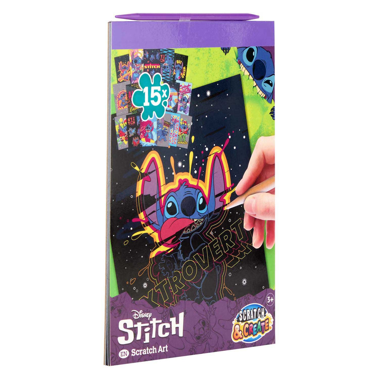 Steh Canenco scratch art