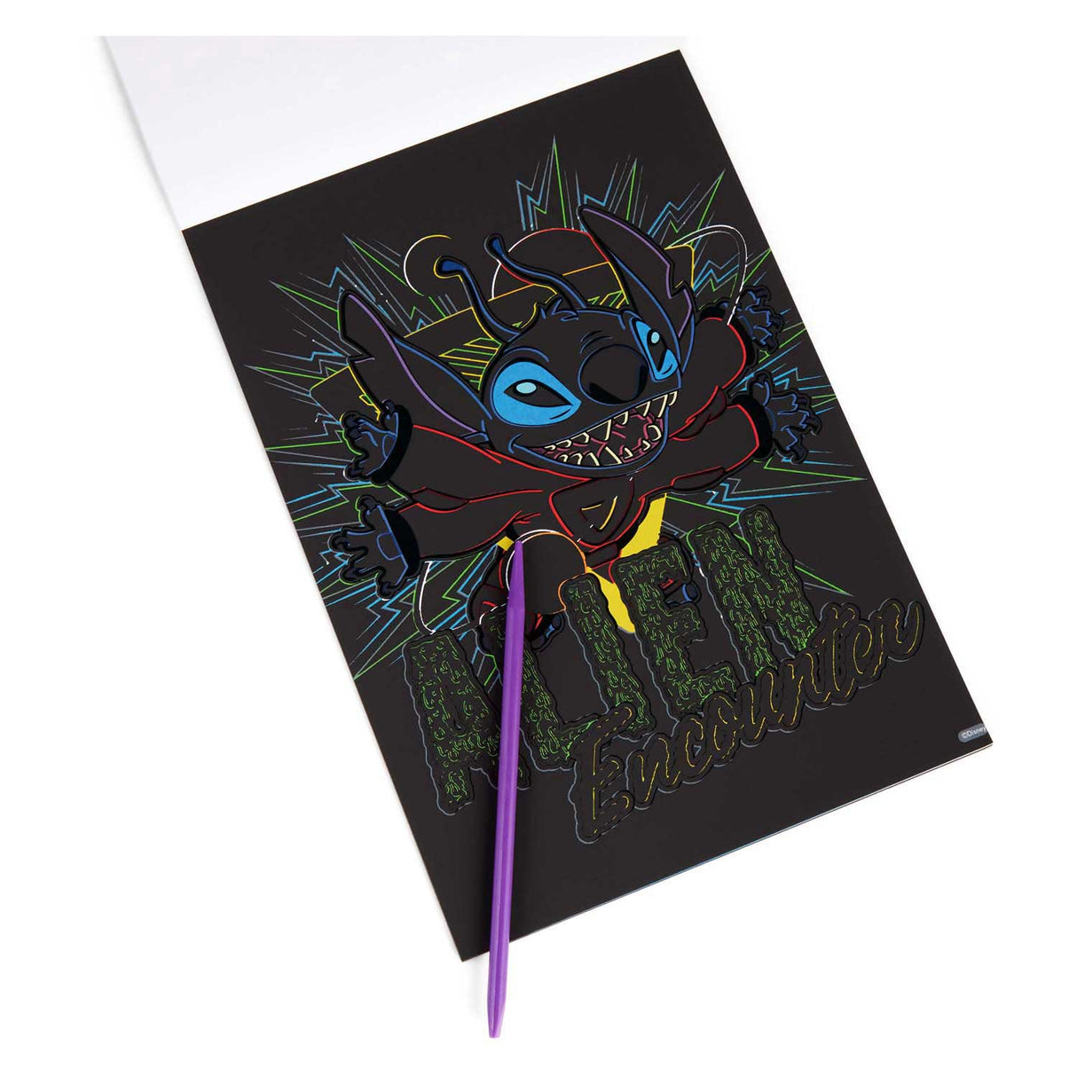 Steh Canenco scratch art