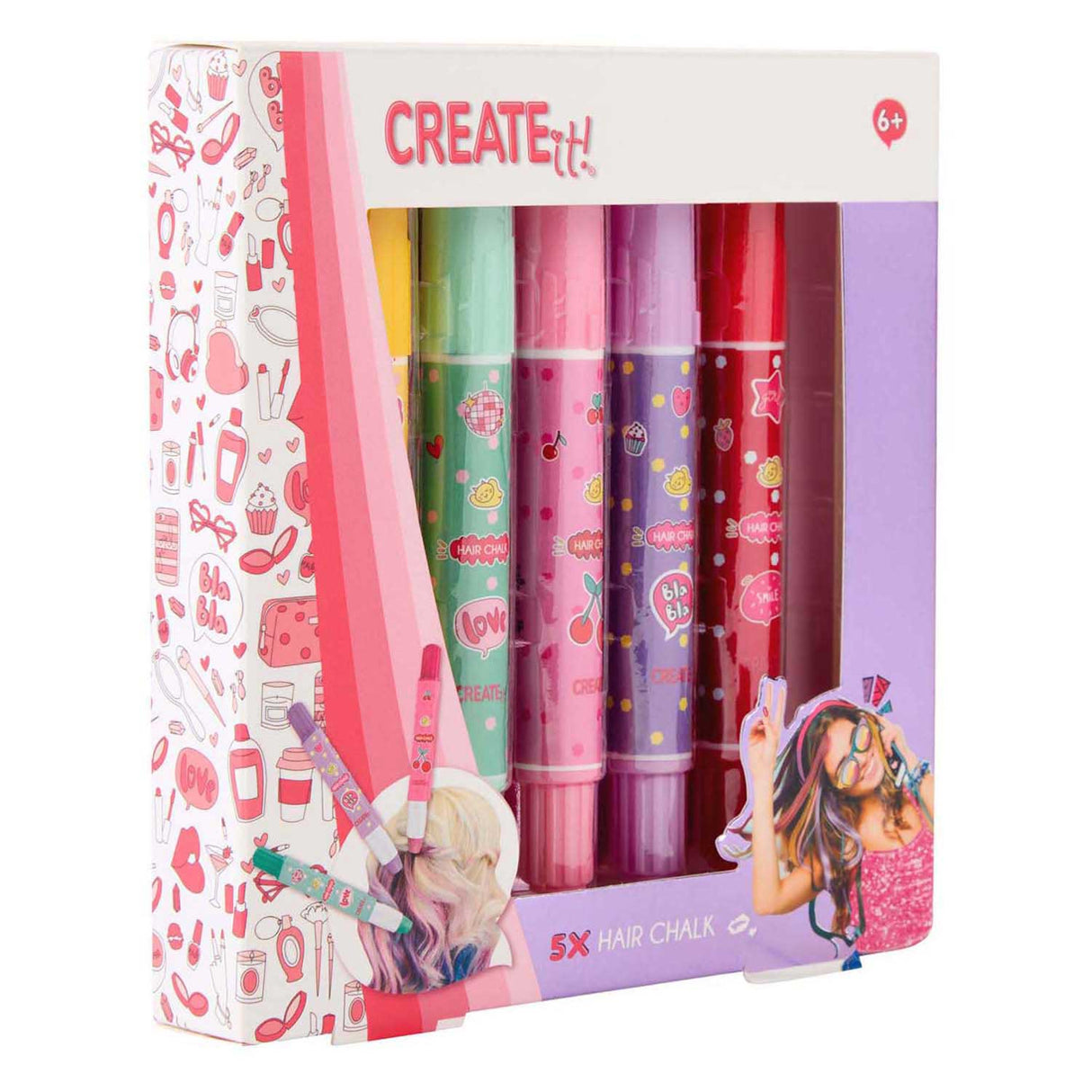 Canenco create it! hair chalk pens - 5 pcs
