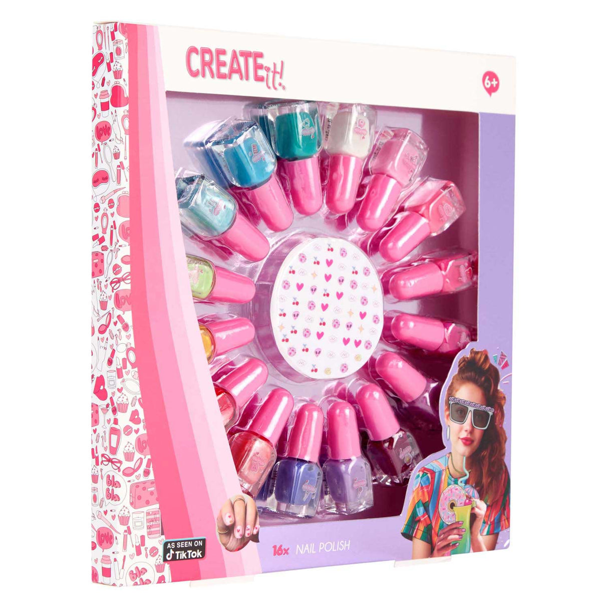 Canenco create it! nail polish set - 16pcs.