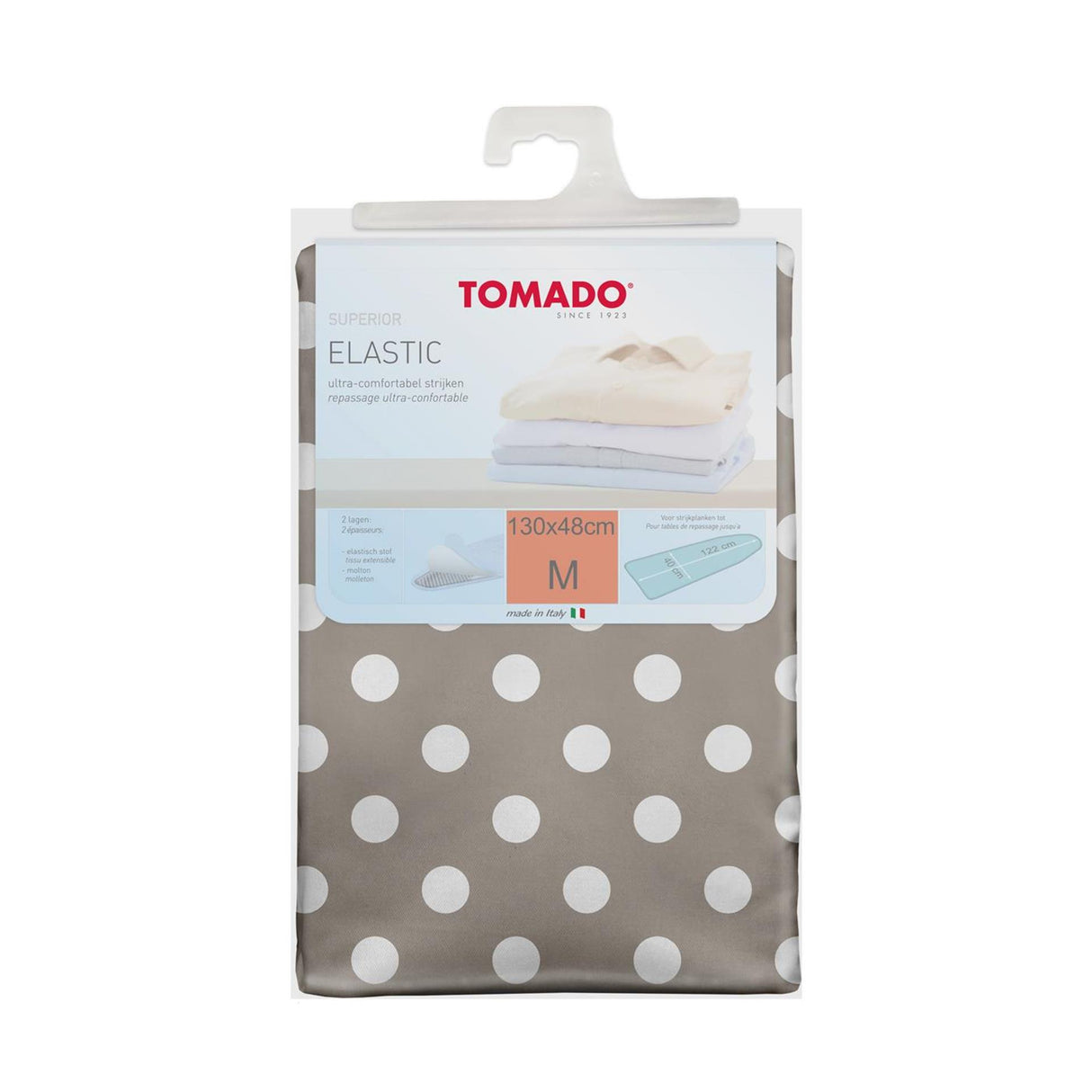 Metaltex tomado ironing board cover stretch 130x48