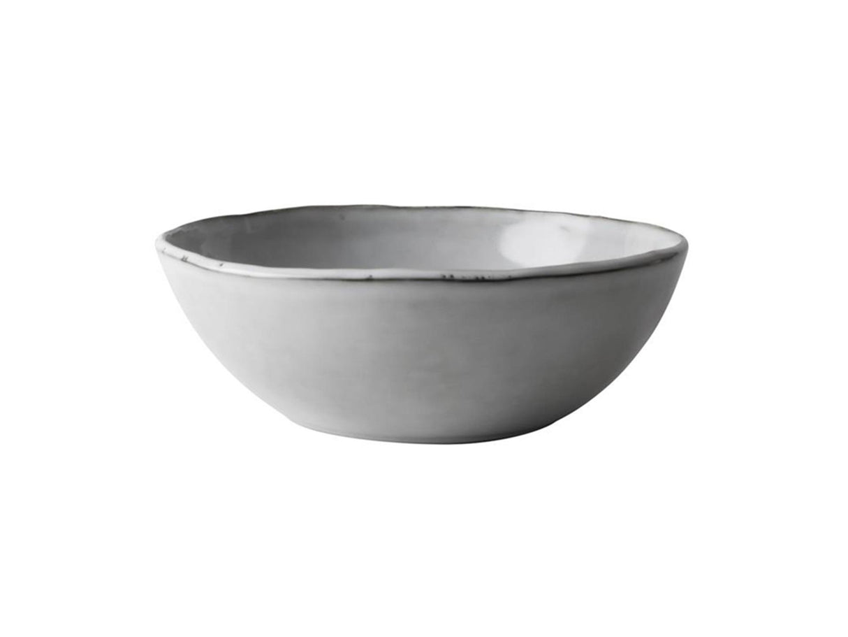 Dutch rose organic bowl ã˜23x8cm light gray box of 2 pieces