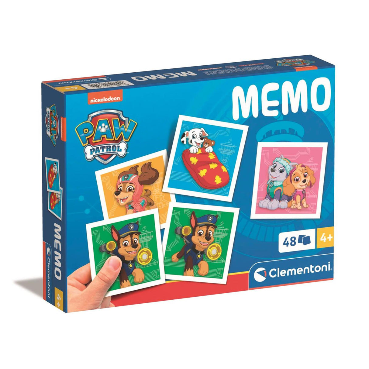 Clementoni memo játék mancs járőr