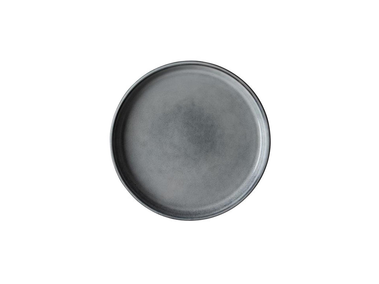 Dutch rose serenity plate ø18.5cm gray 4 pcs