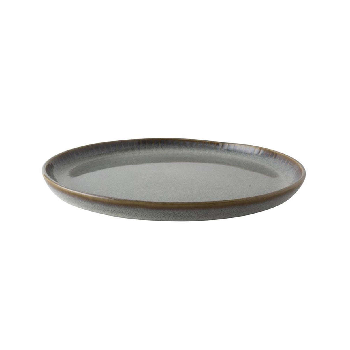 Dutch rose sapphire plate ø21.5cm gray
