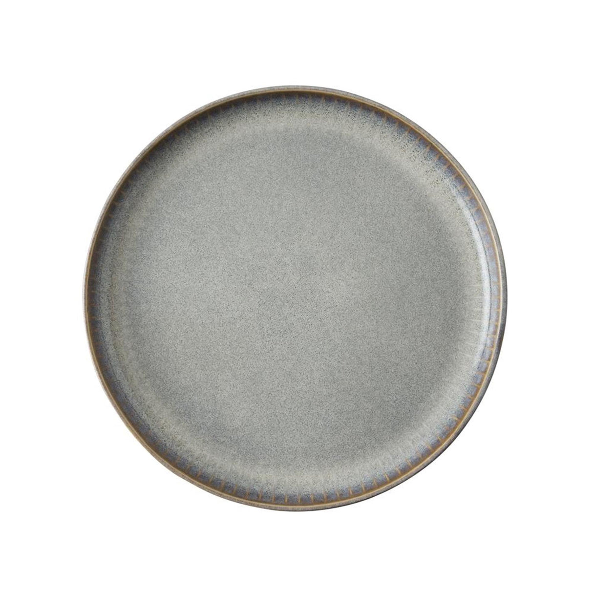 Dutch rose sapphire plate ø21.5cm gray