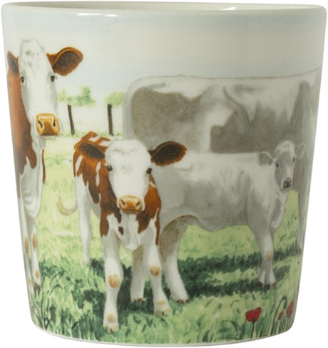 Wiebe van der zee wiebe's farm mini mug cow 23cl 6 pcs