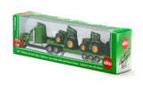 Siku 1837 low loader with John Deere tractors