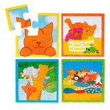 Bambolino igrače dikkie dik Puzzle, 4in1