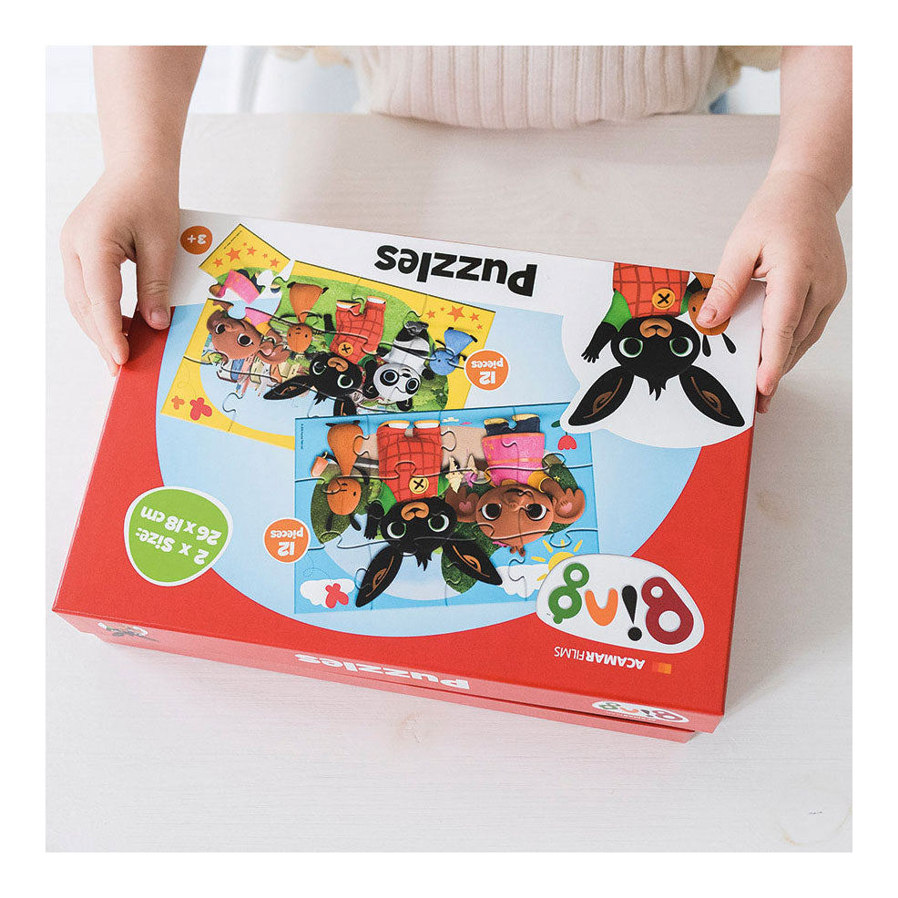 Bambelino Toys Puzzle, 2x12st.