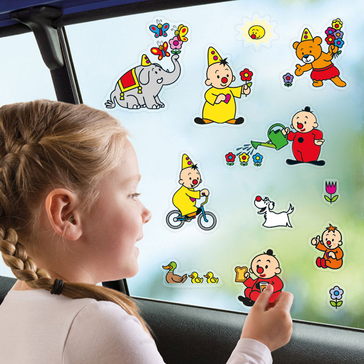 Totum dsp bumba 50 reusable window stickers.