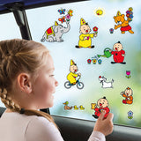Totum dsp bumba 50 reusable window stickers.