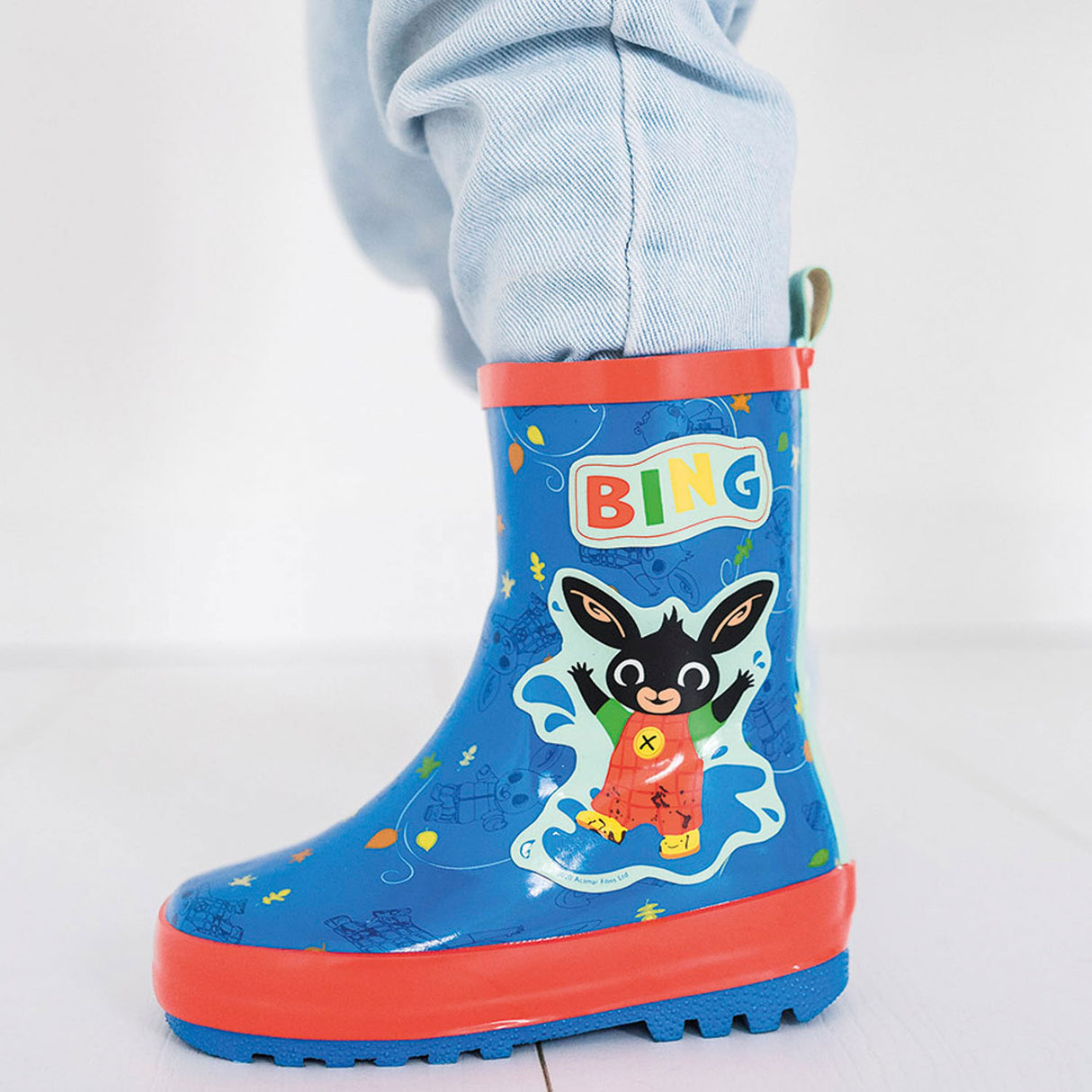 Bambolino toys bing rain boots, size 26 27