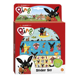 Bambolino Bing Sticker, 3 Sticker Blieder mat Spillhannergrond, kreativ Spillsaachen - vun 3 Joer - Spillsaachen