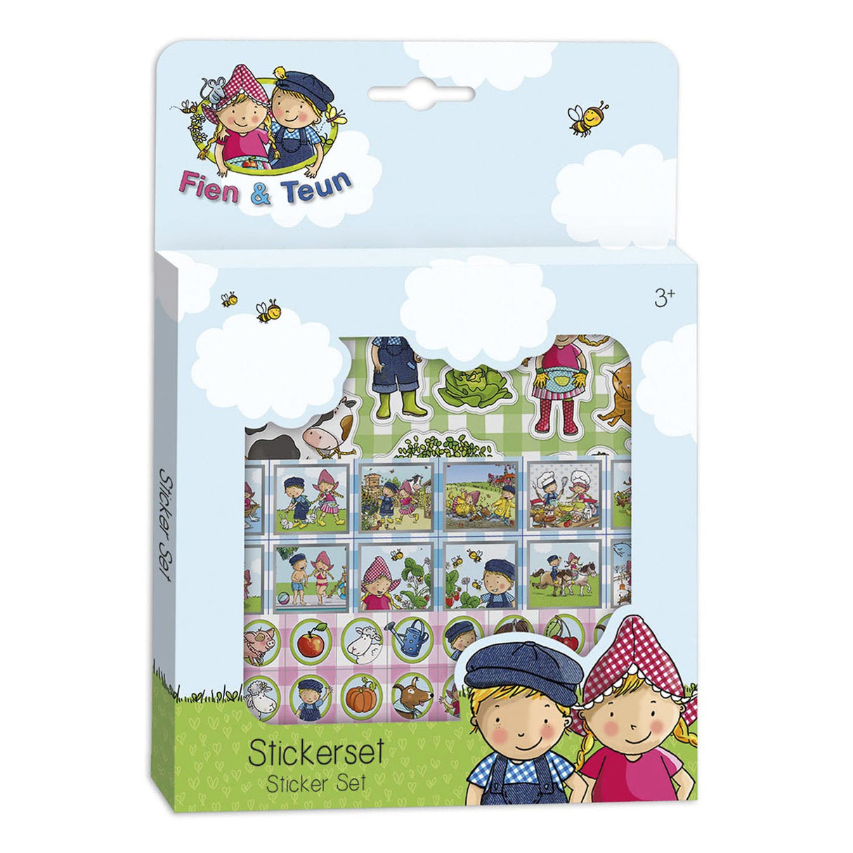 Totum Fien Teun Stickerset