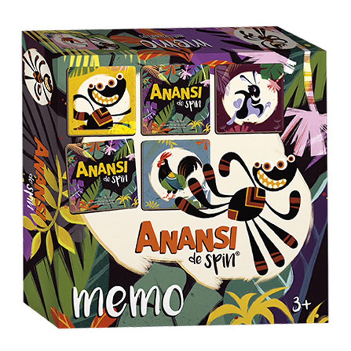 Bambolino hračky Anansi de Spin Memo