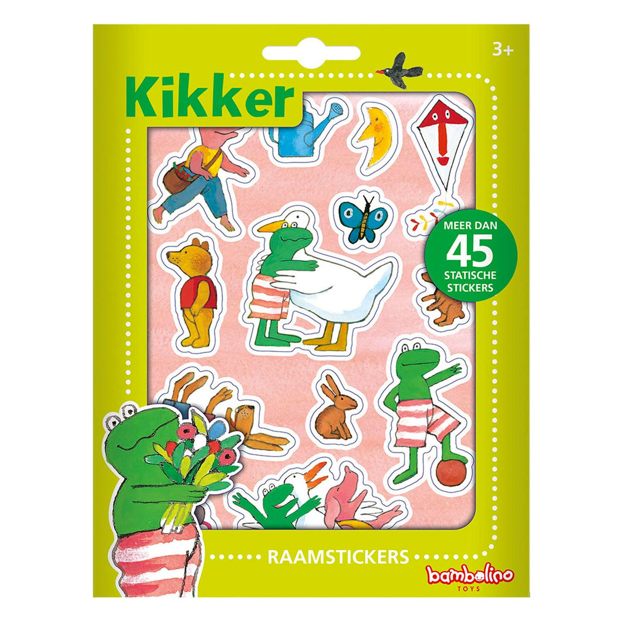 Bambolino Toys Frog Window Stickers