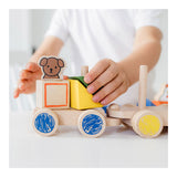 Bambolino Toys Block train Wood