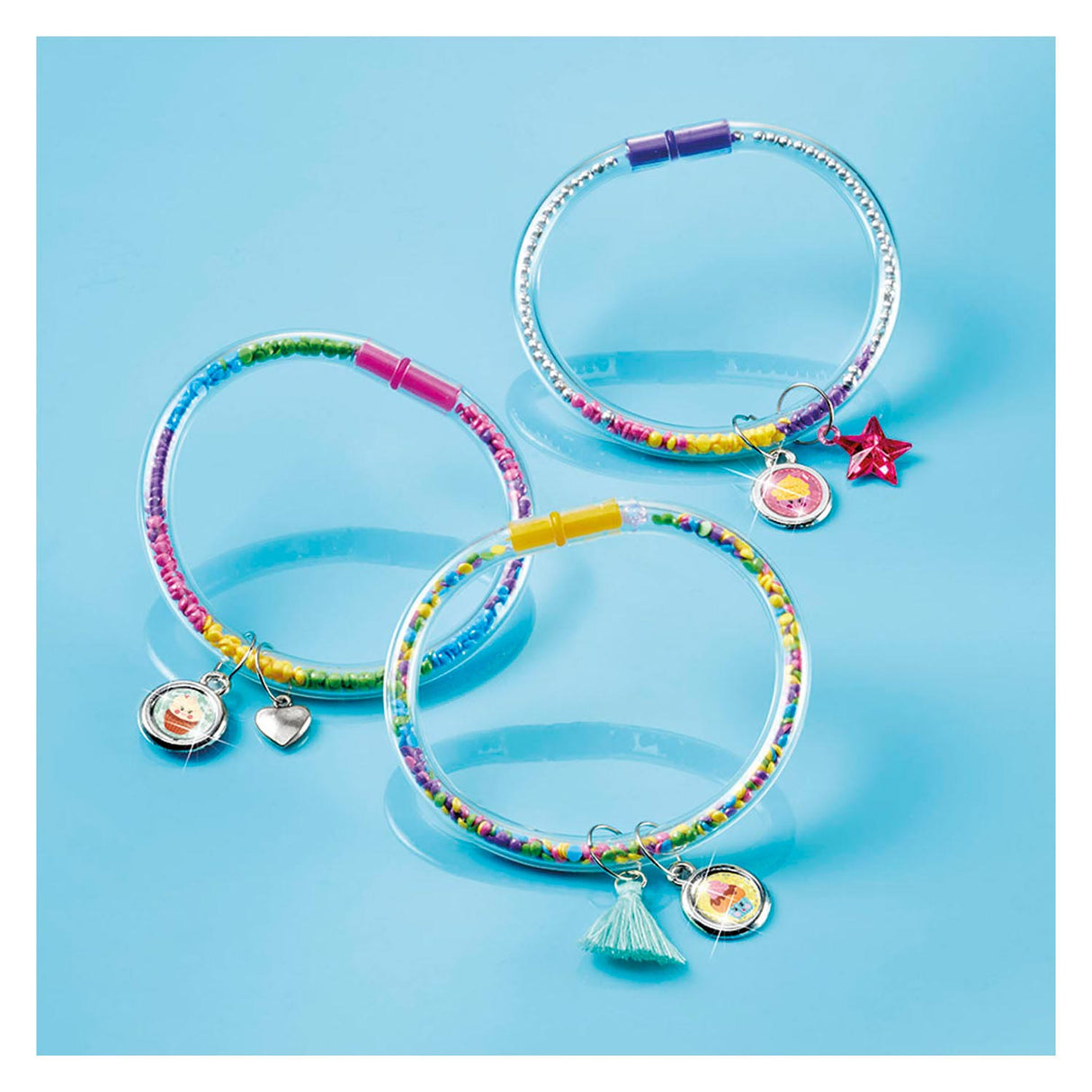 Totum Glitter Tubes Make Bracelets