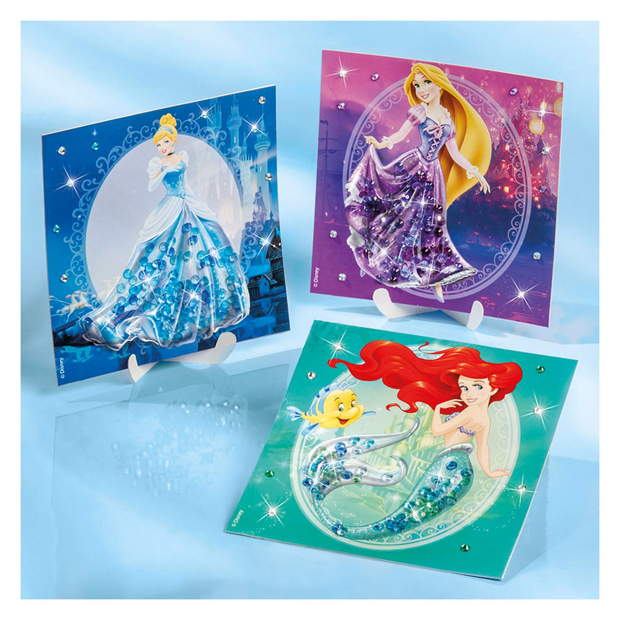 Totum Disney Princess - Make Glitter Shaker Cards