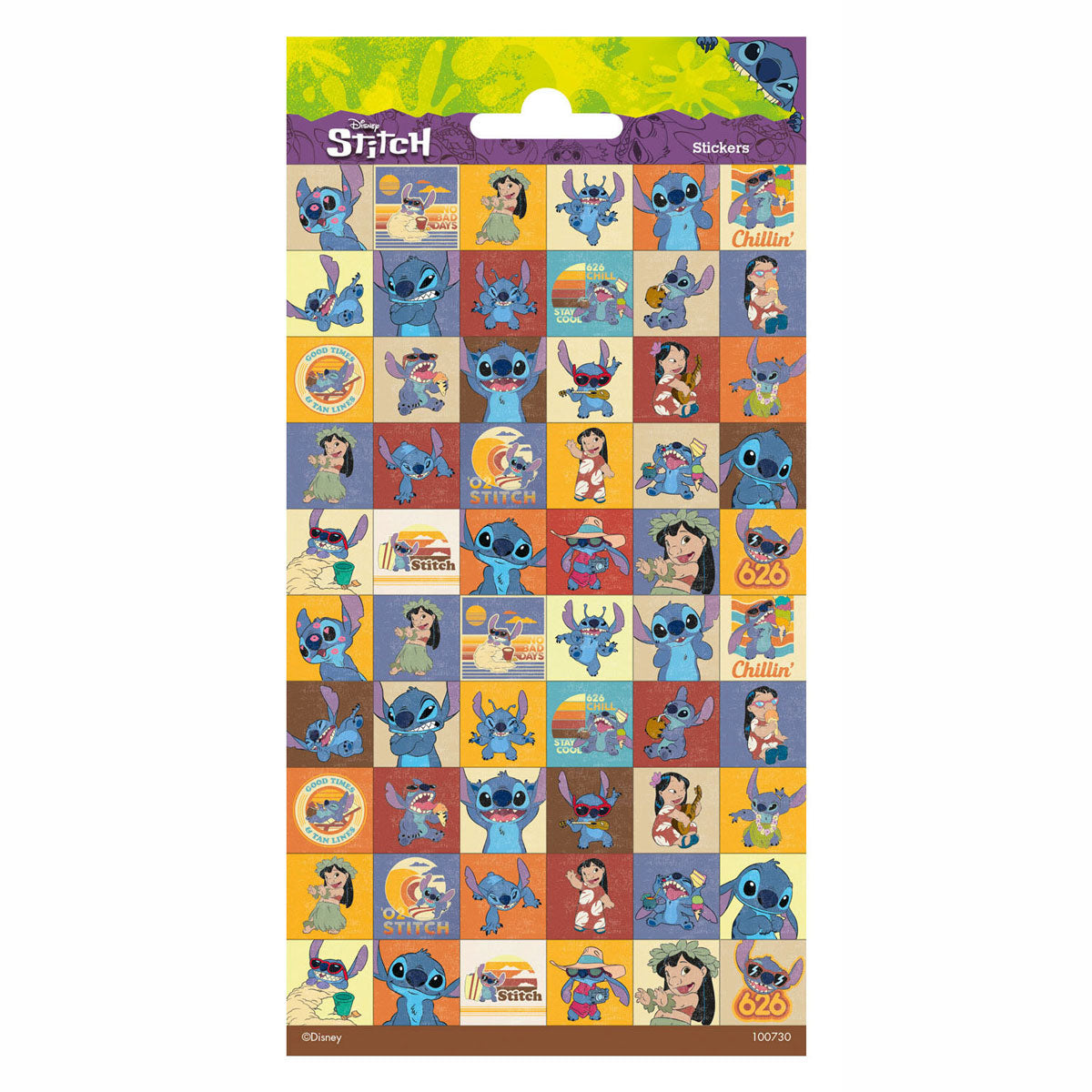 Totum stickervel disney stitch