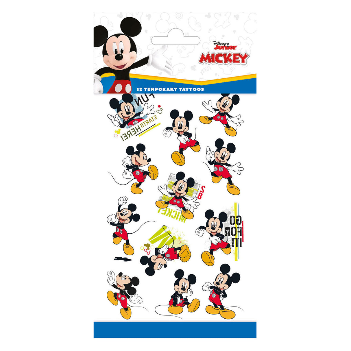 Totum tatoveringer Mickey Mouse