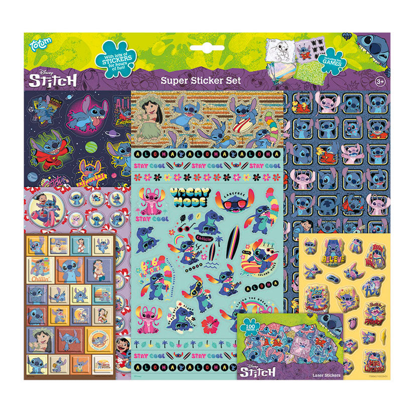 Totum Disney Stitch - Set super adesivo