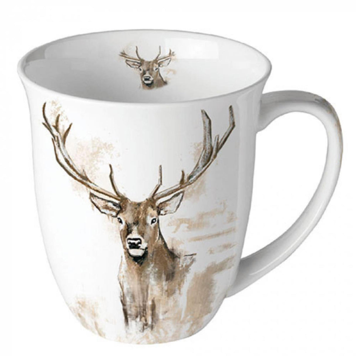 Ambiente mug 400ml antlers