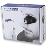Carson jeweler's loupe set with smartphone adapter