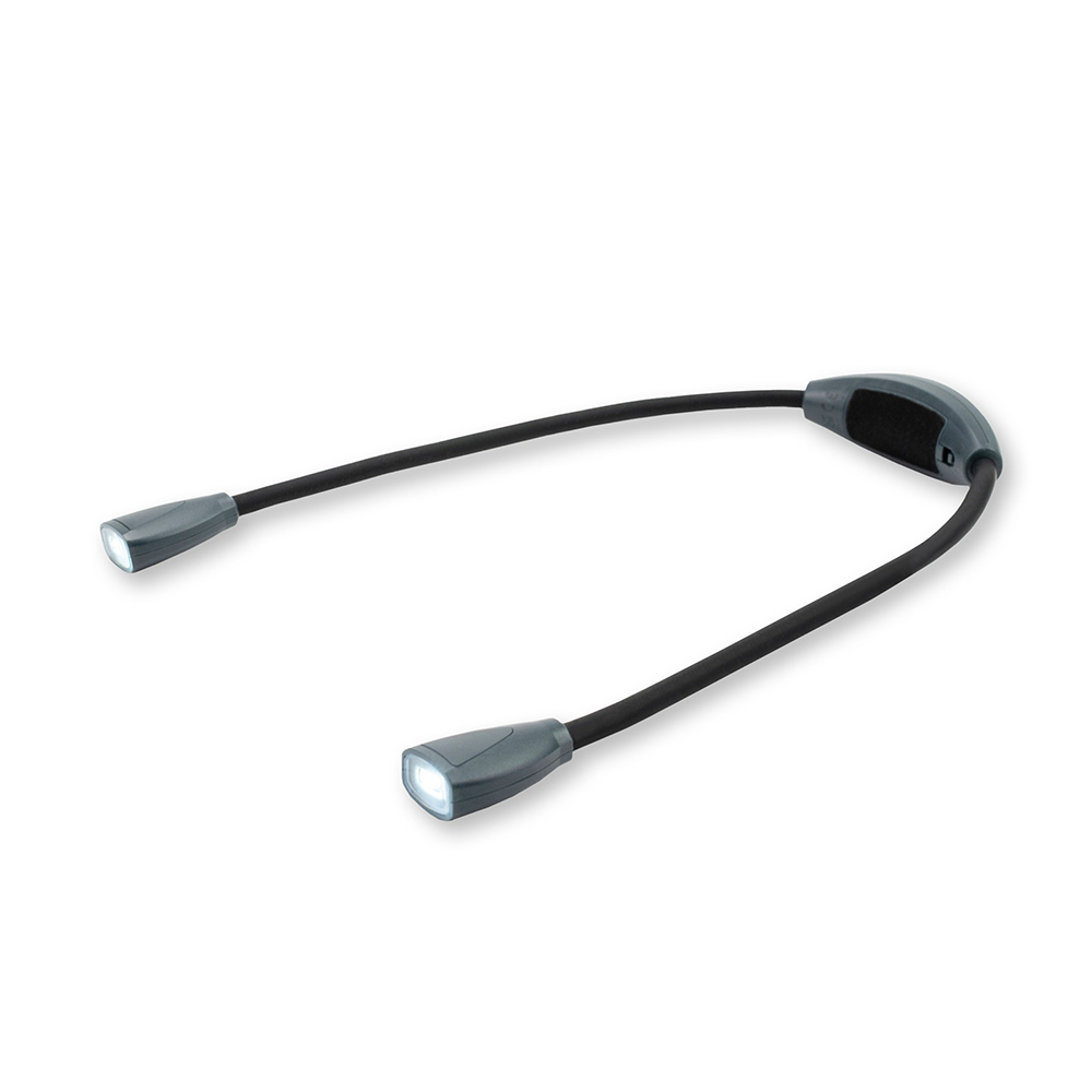 Carson Neklamp NL-10 com LED duplo, sem mãos e ajustável