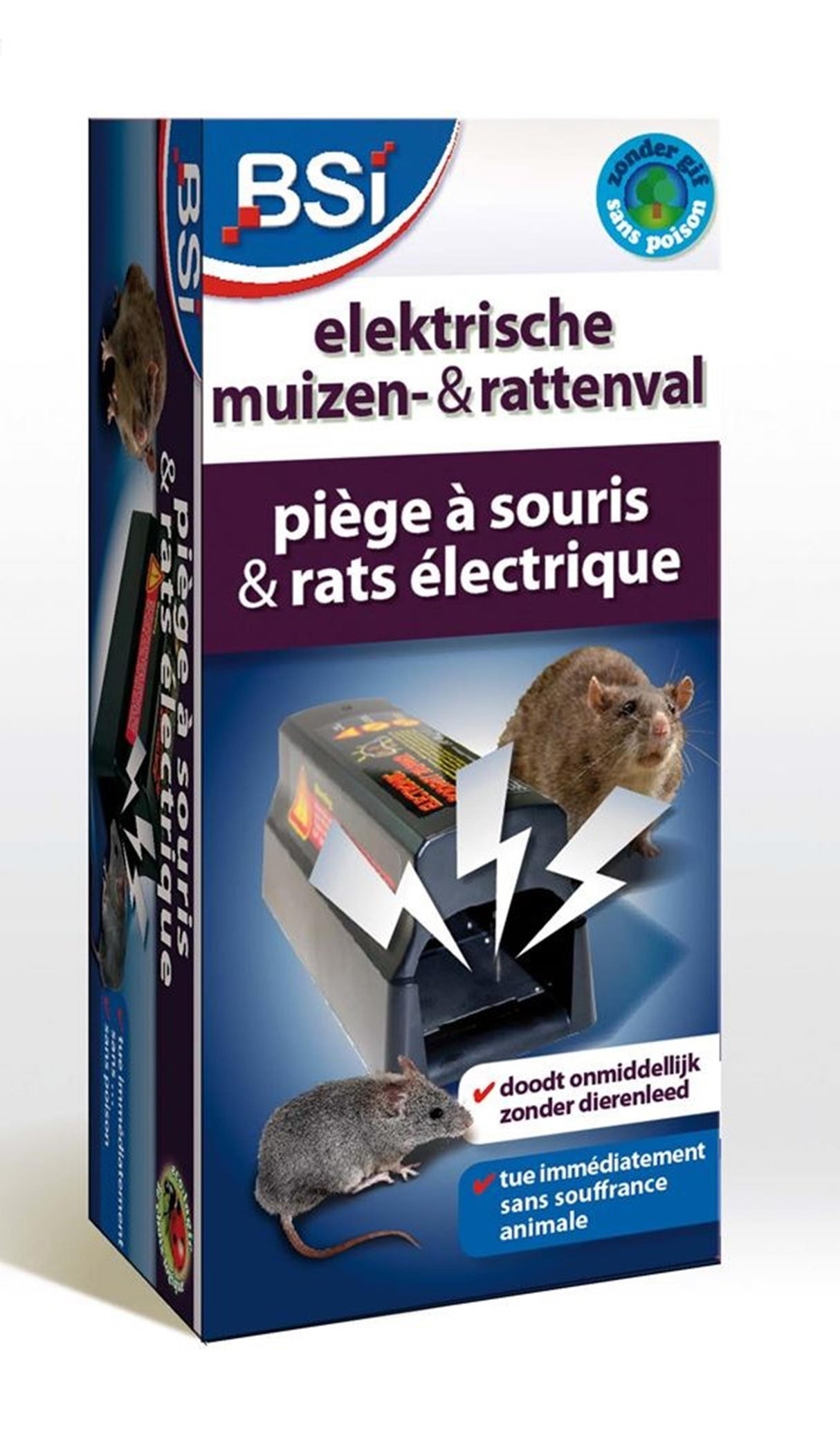 Armadilha elétrica para ratos Bsi