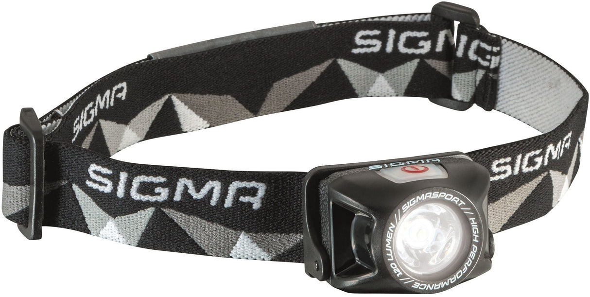 Sigma HeadLed II USB Headband lamp 120 Lum Li-on battery USB rechargeable